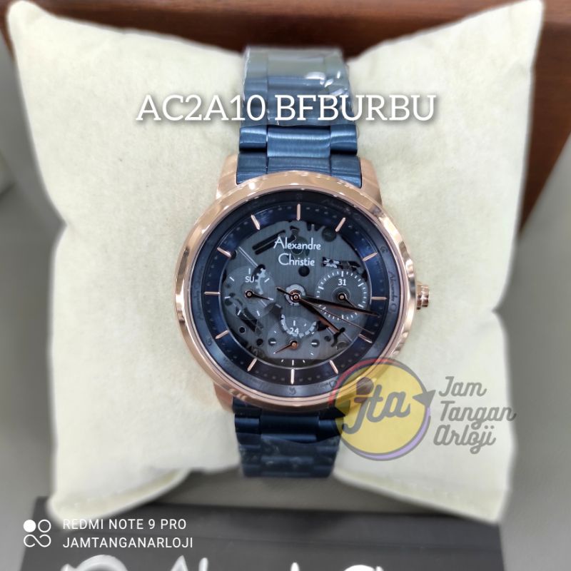 New Alexandre Christie AC2A10 Jam Tangan Wanita AC 2A10 Ori BFBURBU