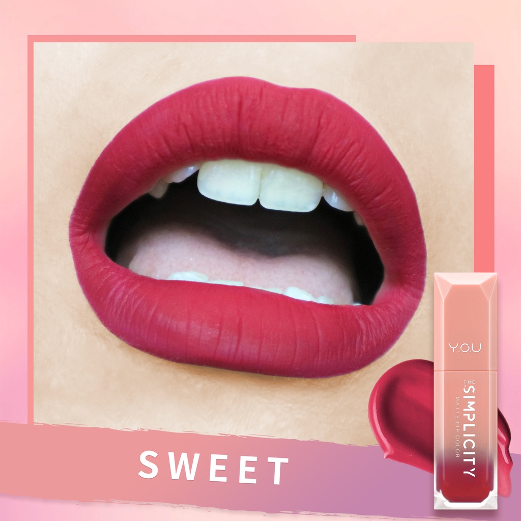 Kosmetik You The Simplicity Matte Lip Color by YOU Makeups