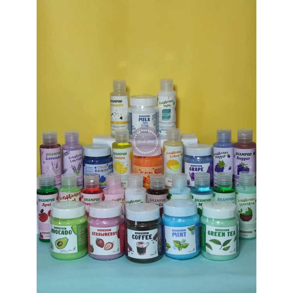 [BPOM] PAKET HAIR CARE 3IN1 / PAKET HEMAT HAIR CARE / HAMPERS HAIR MASK FREE POUCH / HAMPERS HAIR CA