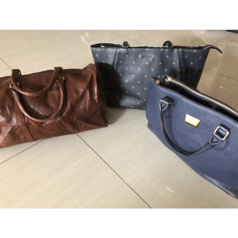 Paket tas kulit itsbag , moresco , lovcat