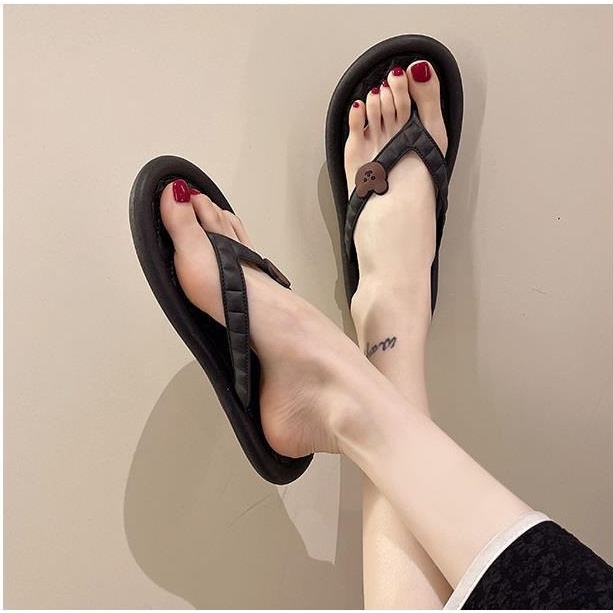 Sandal Jepit Slippers Karet Motif Animal Cute Sendal Jelly Rumahan Nyaman Empuk Cewek Import PVC Azgalery SPT-37