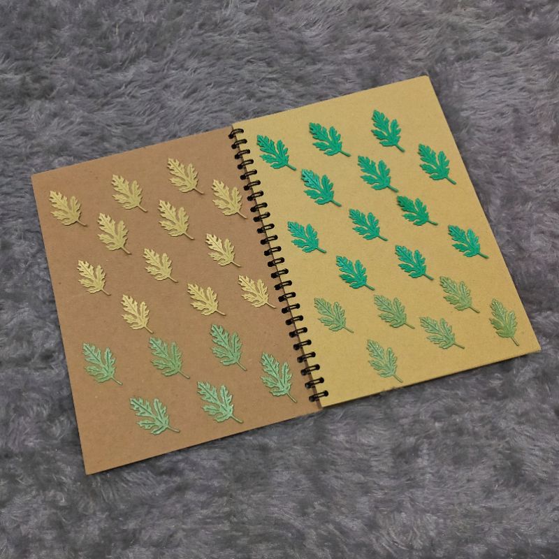 

12pcs paper cutting daun/scrapbook/journaling/book journal