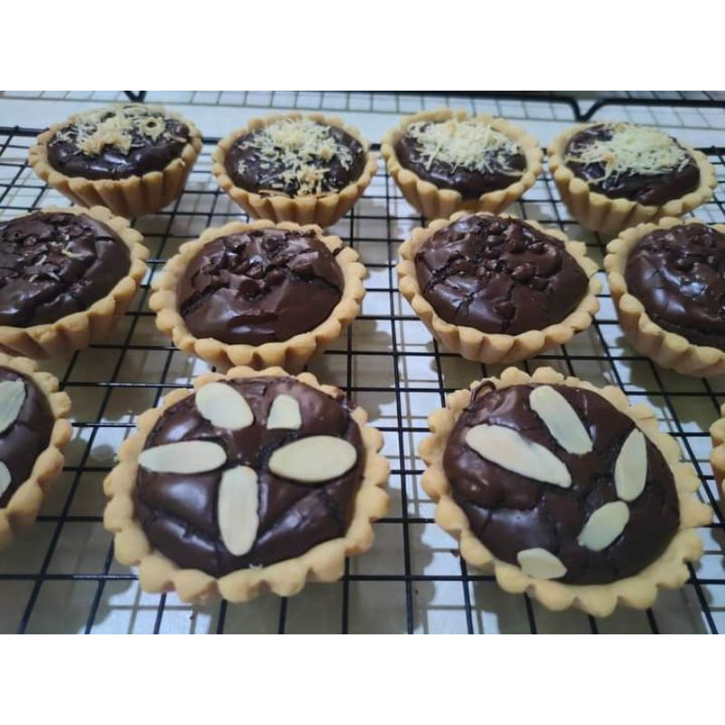 

Pie Brownies panggang / Fresh baked / Fudgy Brownies / Pie brownies mini