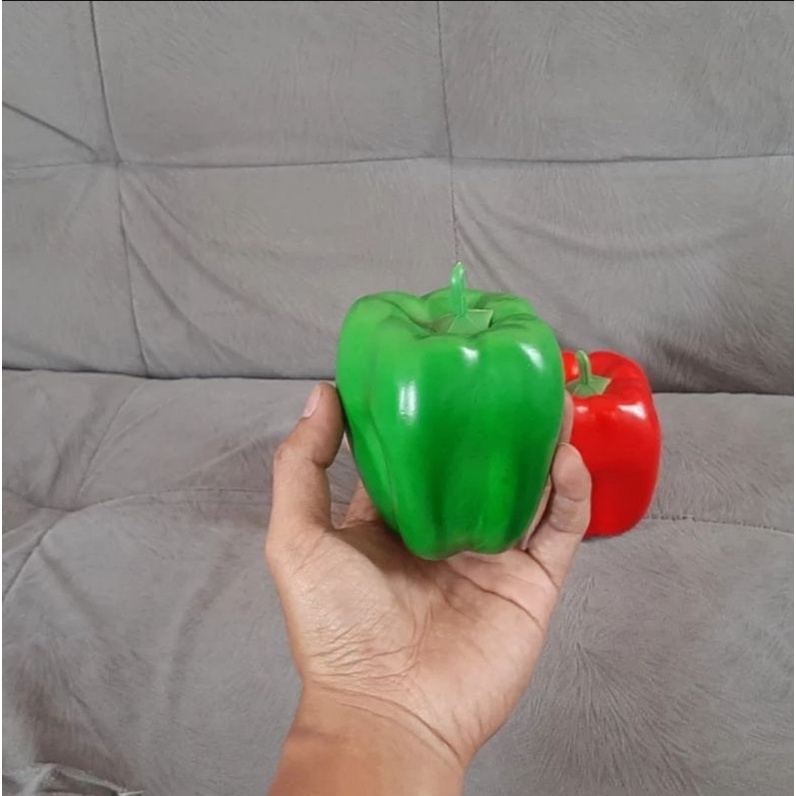 cabe paprika artificial tiruan palsu hiasan pajangan cabai imitasi