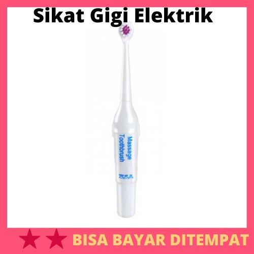 Sikat Gigi Elektrik dengan 3 Kepala Sikat / Sikat Gigi Elektrik Electric Electrik Elektronik Dewasa 