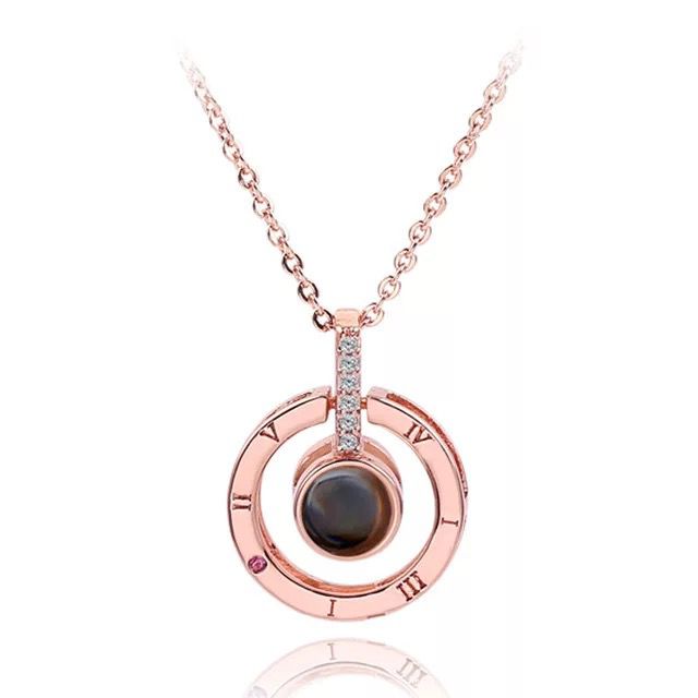 Kotak Penyimpanan Perhiasan Kalung Fashion Wanita Hadiah Kado Penikahan Bentuk Bunga Box Jewelry