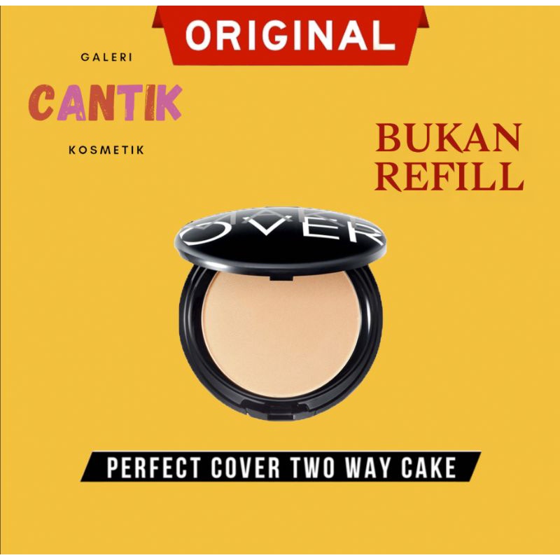 Makeover Perfect Cover Two Way Cake 12gr/Makeover Two Way Cake/Bedak makeover