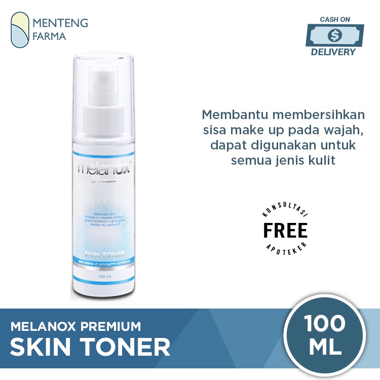 Melanox Premium Skin Toner Spray 100 ML - Pembersih Wajah