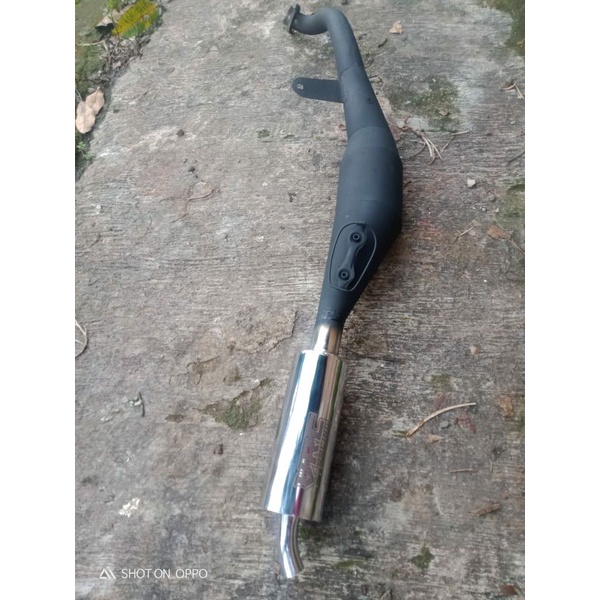 KNALPOT STANDAR RACING YAMAHA V75&V80 DOFF