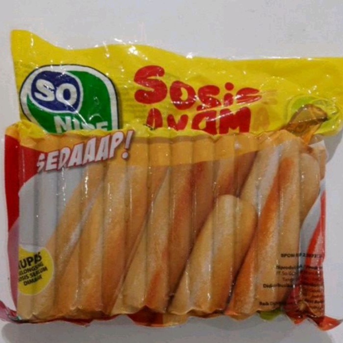 

So nice sosis ayam 1 kg