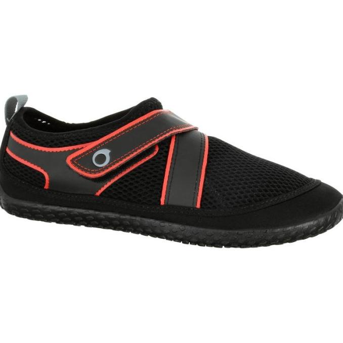 Subea Sepatu Snorkeling Aquashoes Black Coral Decathlon - 8360412