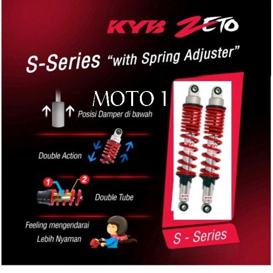 SHOCKBREAKER KYB-ZETO/ZT1070/S-SERIES/280/EMPUK (jupiter, vega, zr)