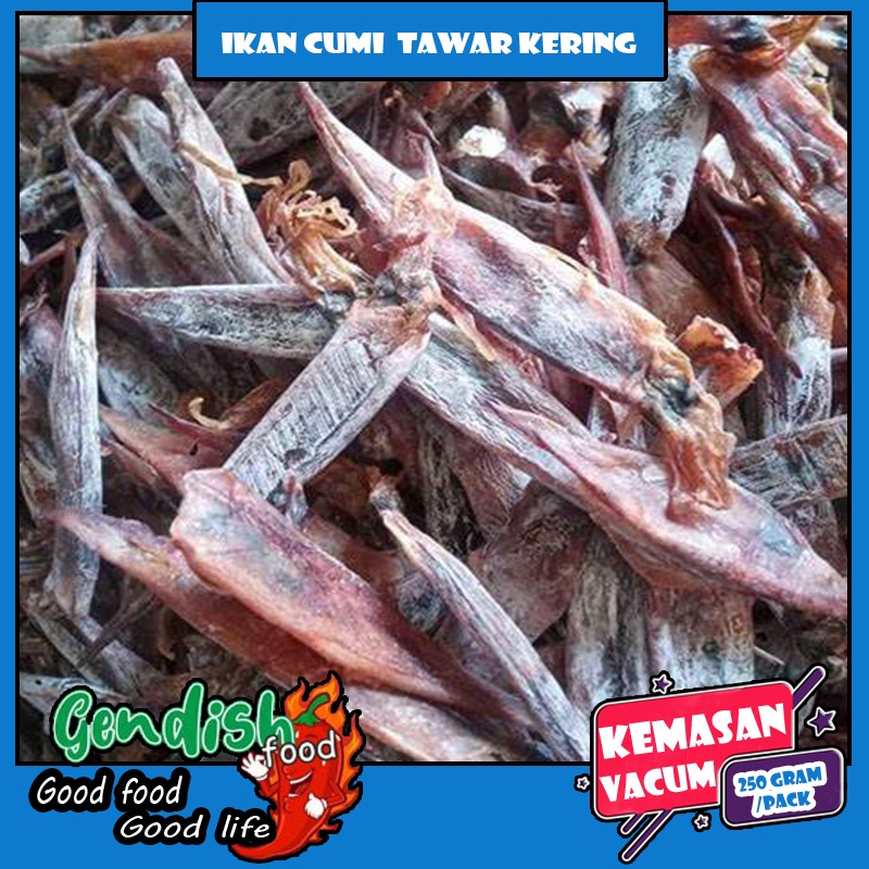 

Cumi Tawar kering / Juhi tawar kering kemasan 250 gram