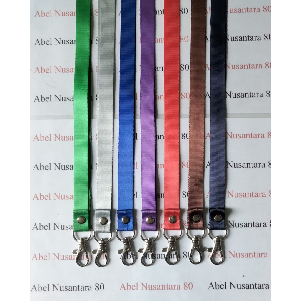 

Tali ID Card Kait 1.5 CM Polos