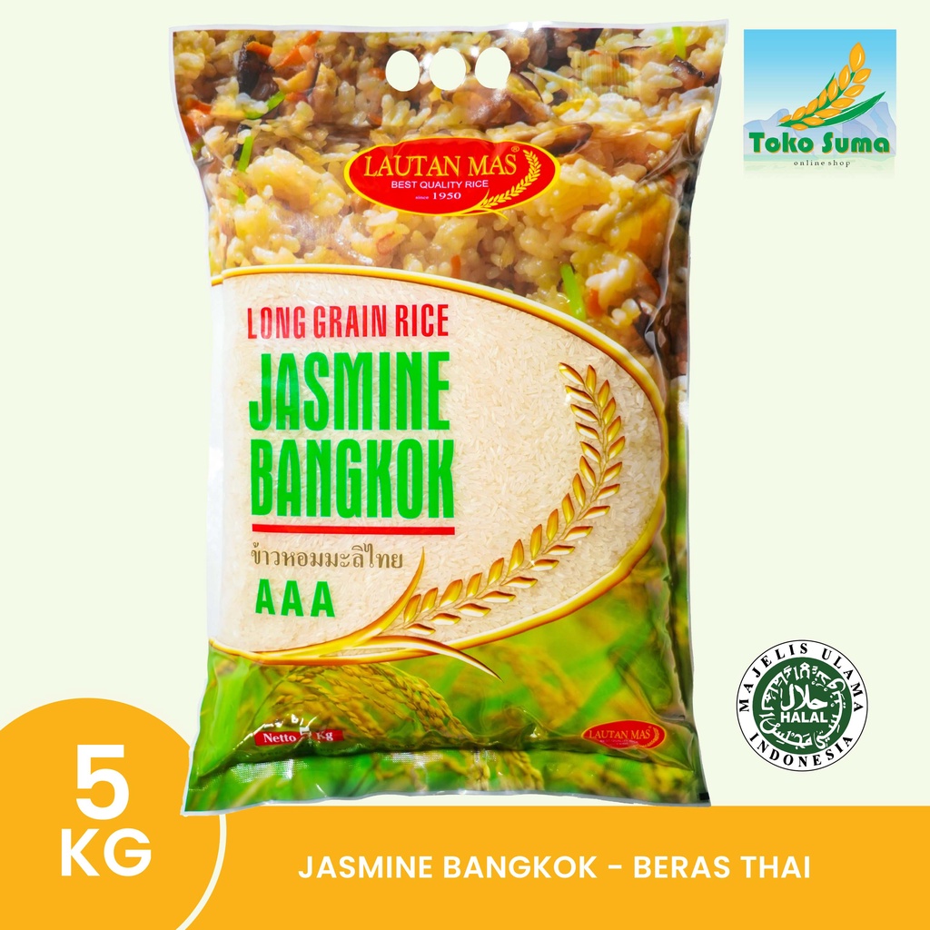 

Jasmine Bangkok Beras Thai 5KG