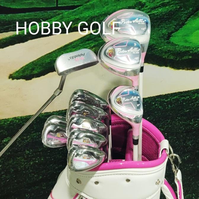 Ladies Stick Golf Set For Beginners Pemula Newbie Golfer