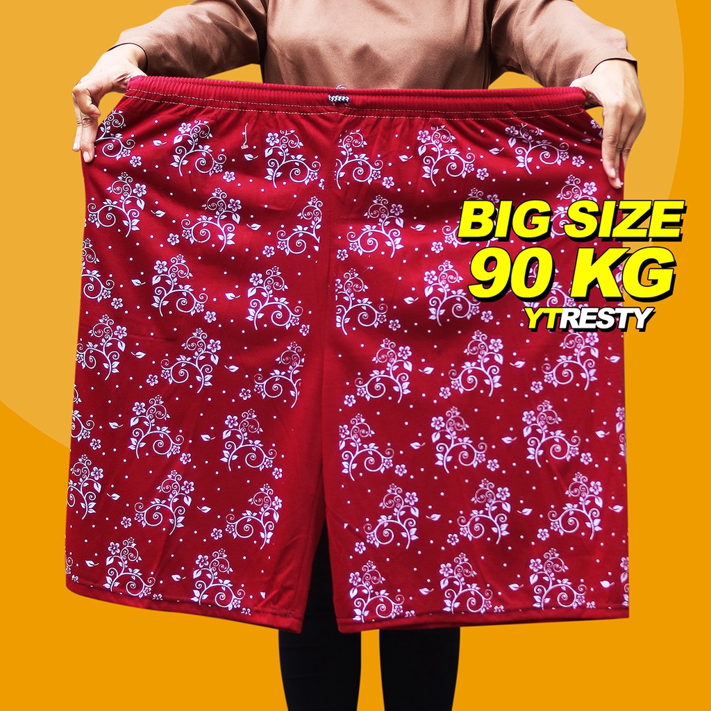 Celana Pendek Jumbo Wanita Big Size Pants Kolor XXXL L5 Los
