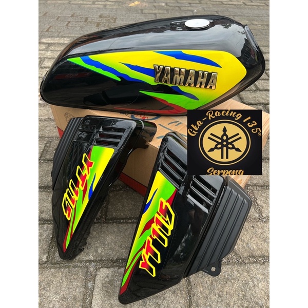 TANGKI YAMAHA YT115 YT 115 DAN BOK AKI