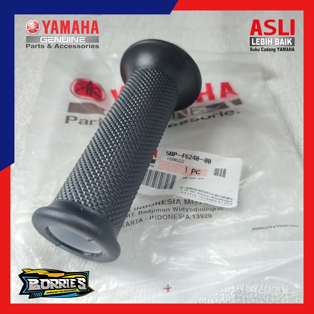 KARET HAND GRIP PIPA KANAN GAS SCORPIO RX KING 5BP-F6240-00 ORI YGP