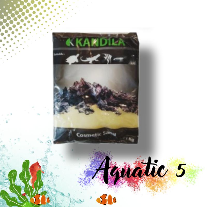 Pasir Silica Aquarium Aquascape KANDILA 1KG