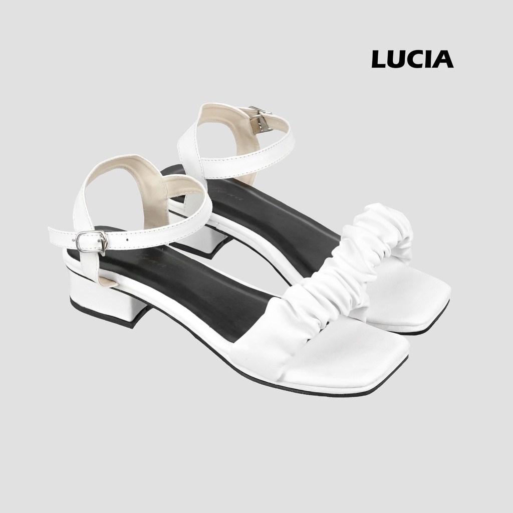 Sandal Heels Tali Wanita 3 cm - Lucia