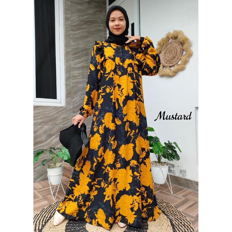 TERMURAH! BEST SELLER!! Homey dress Motif Etnic RAYON VISCOS