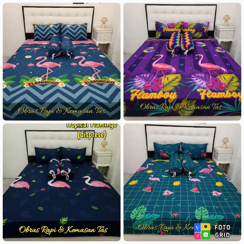 TERBARU sprei flamingo sprei homemade
