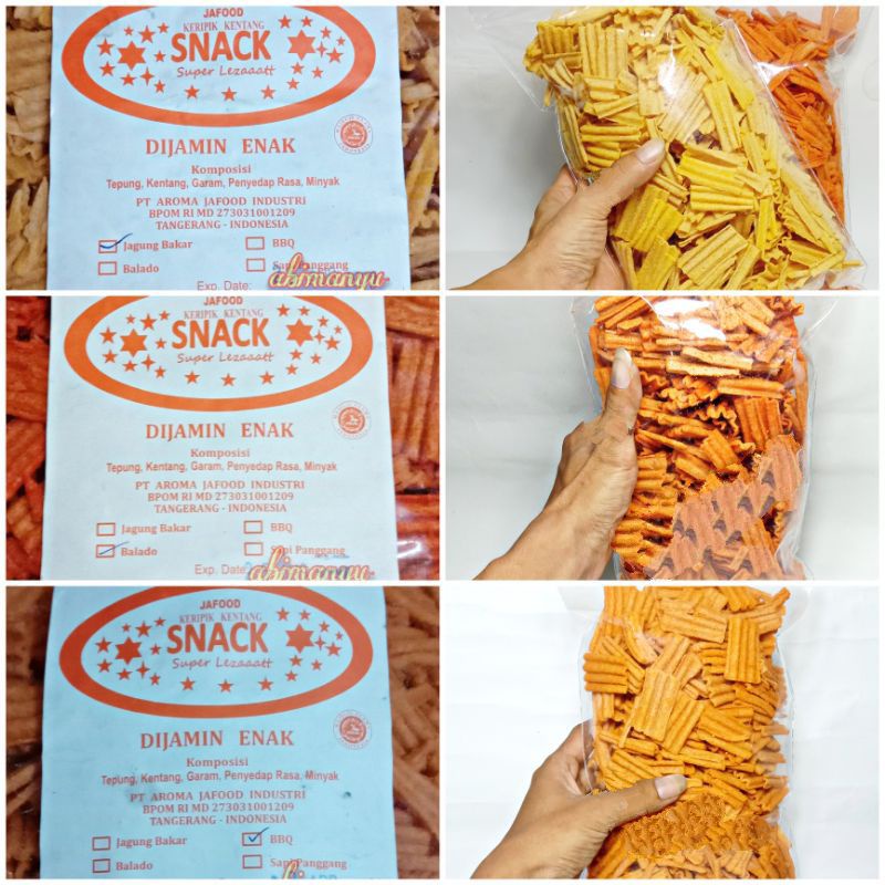 

KERIPIK KENTANG 200gram