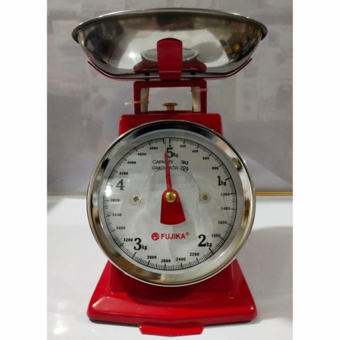 Timbangan Besi Fujika Manual 5 Kg / Timbangan Kue Dapur 5Kg Fujika
