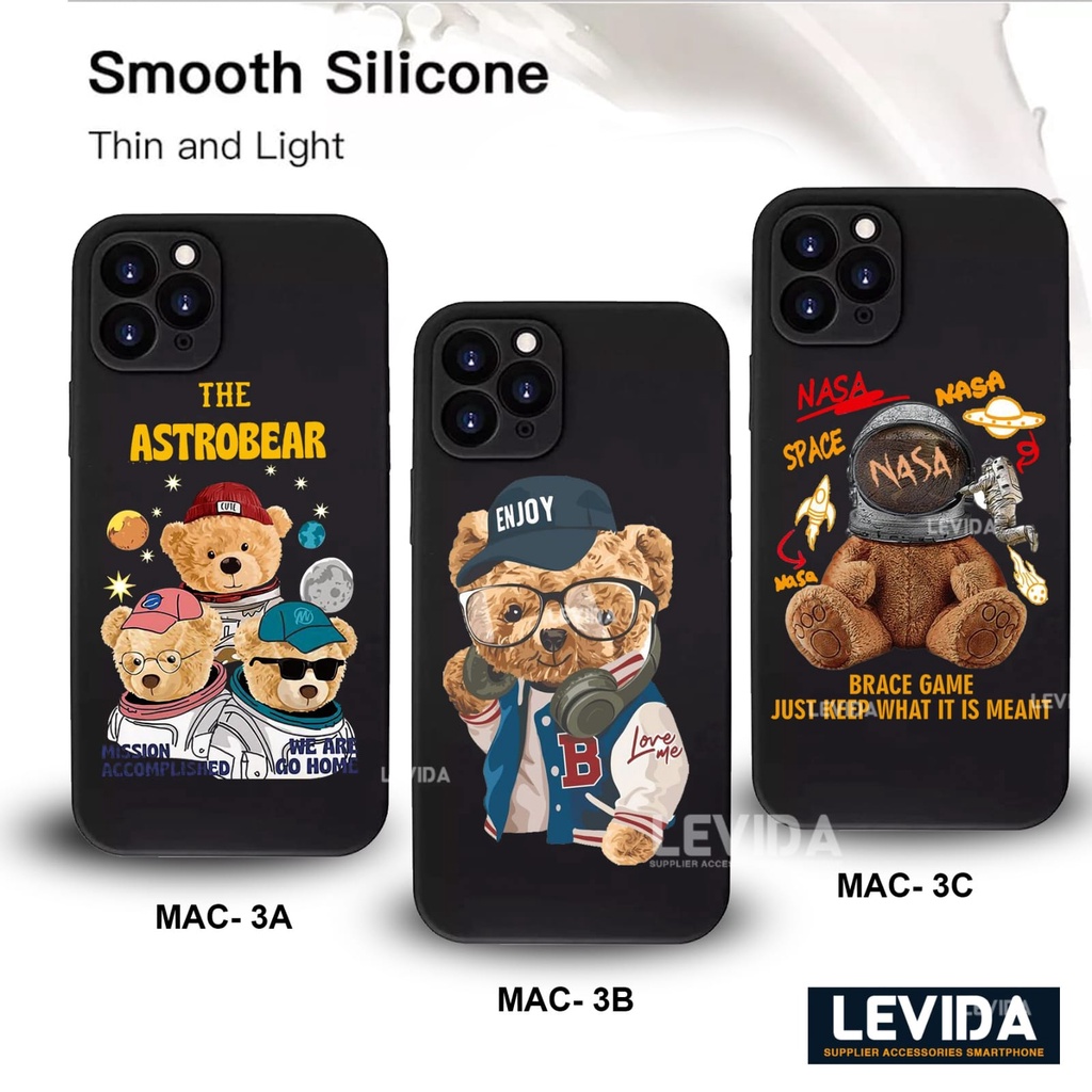 Mac03 Case Gambar Soft Case Black Infinix Smart HD 2021 Infinix Zero 8 Infinix Zero X Infinix Zero X