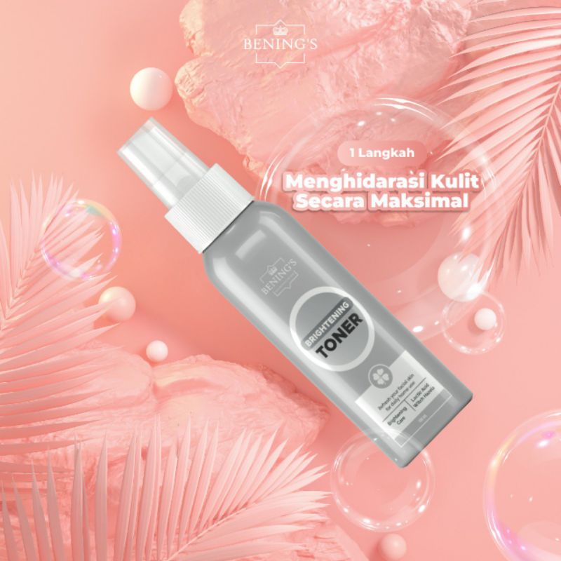 TONER BRIGHTENING | MENYEGARKAN &amp; MENSTABILKAN PH KULIT | BENING’S BY DR. OKY PRATAMA
