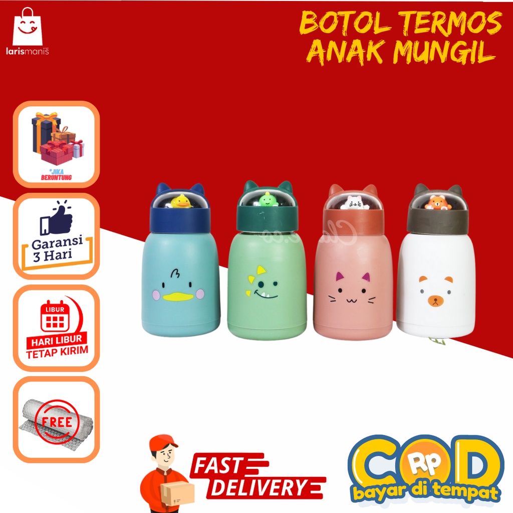 BOTOL TERMOS ANAK MUNGIL 360ML / TERMOS UNTUK MAKAN BAYI / TERMOS LUCU Botol Anak Sedotan Botol Anak Sekolah Botol Anak Lucu Botol Anak Karakter Botol Anak TK Viral Minuman Anak Muda Minuman Anak Kecil Termos Anak Sekolah Termos Anak Tahan Panas Karakter