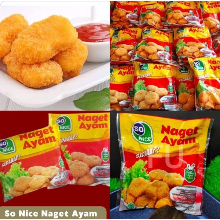 

So Nice Nugget Ayam Sedap 250 gr Nuget Ayam So Nice Sedap 205gr