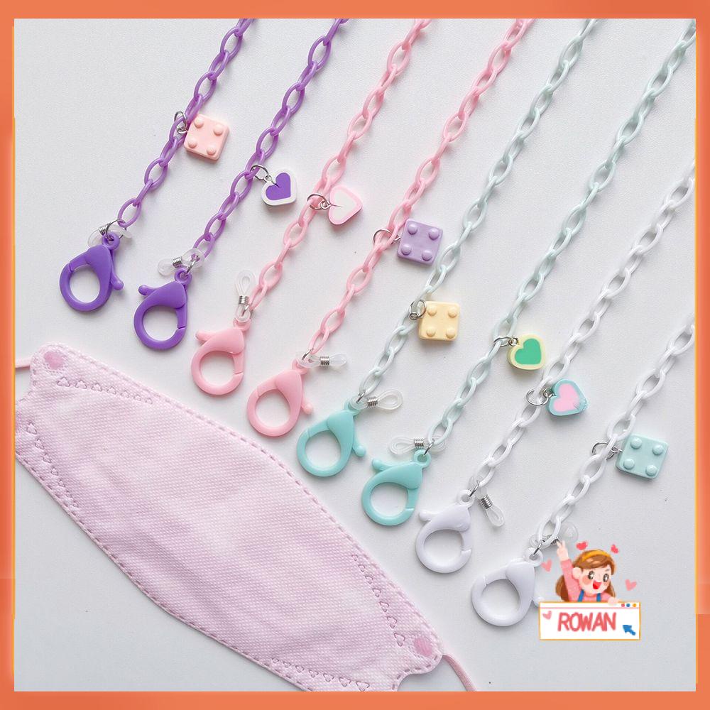 R-flower Glasses Chain Kartun Kalung Perlindungan Luar Ruanganlanyard