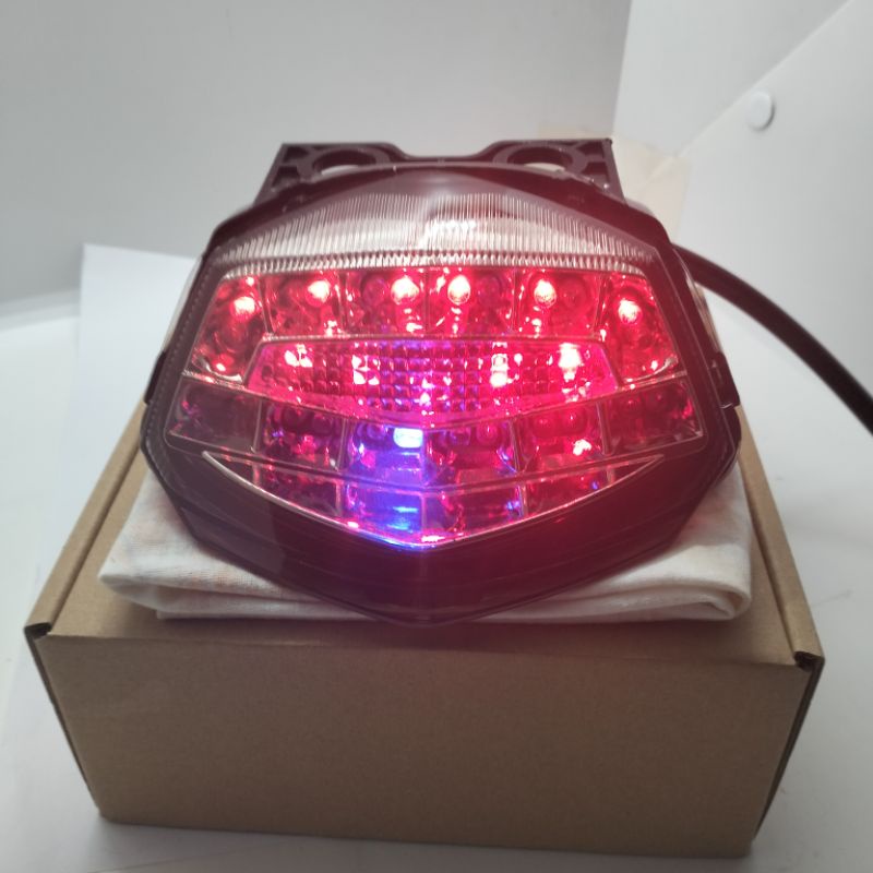 Stop lampu Belakang LED 3in1 Ninja 150RR / Ninja 250 Carbu
