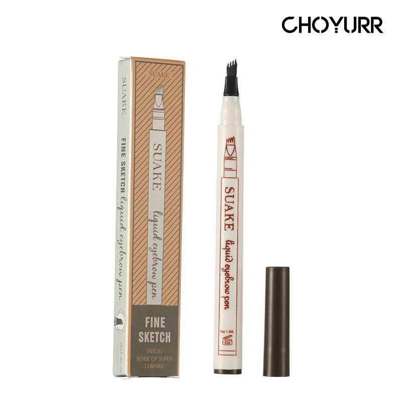 【COD】Eyebrow Pensil Alis Waterproof 4 Fork Tip Original Eyebrow Korea Pensil Alis Eyebrow Kosmetik Mata Pensil Alis Tahan Air Tahan Lama-CH