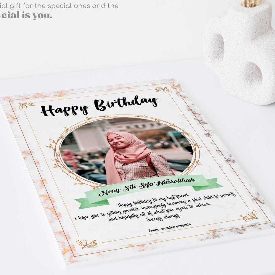 

ㆁ Daboku Kado Ulang Tahun Hadiah Buket Wisuda Graduation Wedding Anniversary Free custom Box Hampers foto motif - HB メ