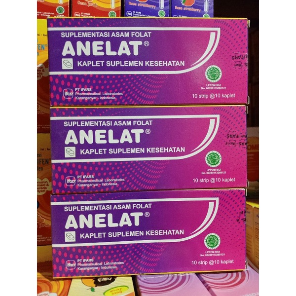 Anelat  Asam Folat perbox varian