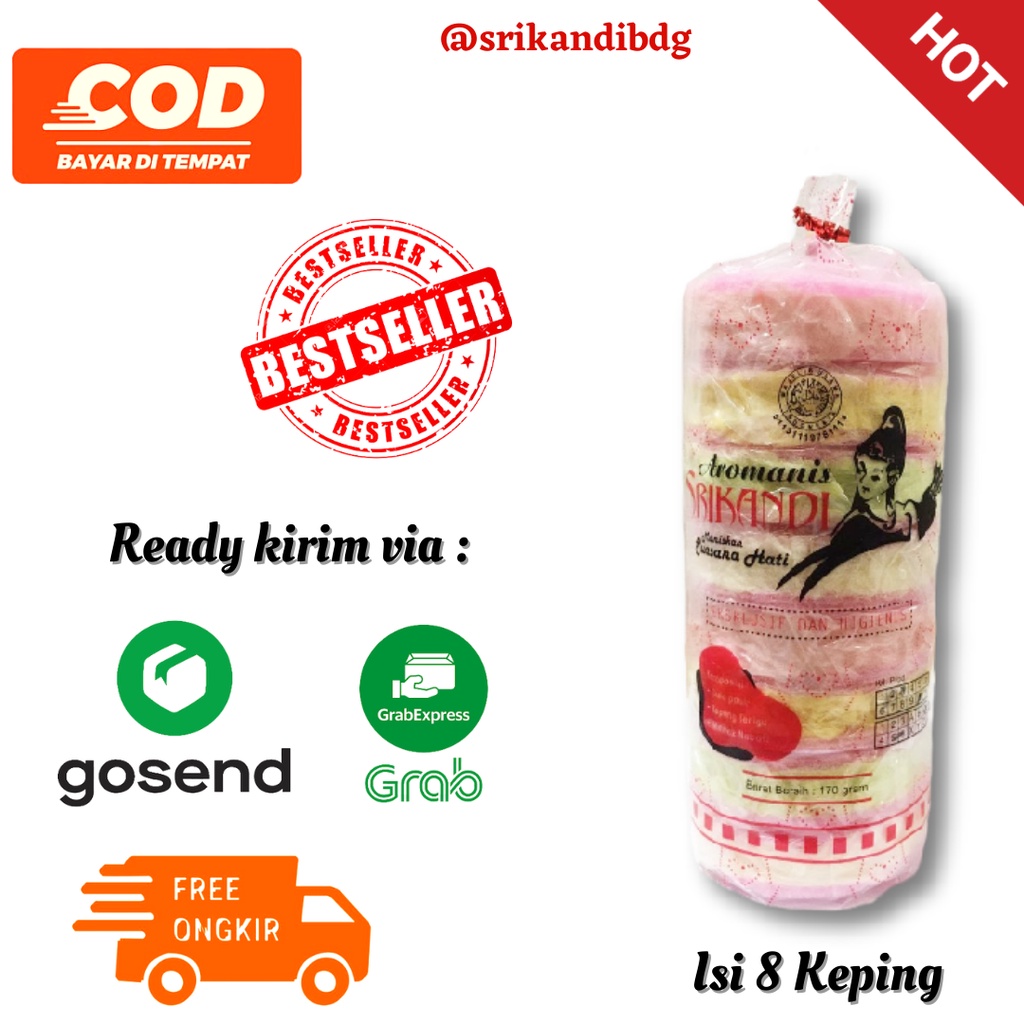 

Aromanis rambut nenek srikandi mix isi 8 manis, lembut, renyah