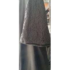 READY ✅Abaya Gamis Hitam Fashion Muslim Dress Busui Kancing cetit Busana wanita Cardy Brokat|SQ2