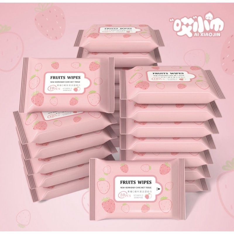 TISSUE BASAH SLIM PACK / TISSUE BASAH TRAVEL PACK / WET WIPES SLIM / TISSUE BASAH KARAKTER