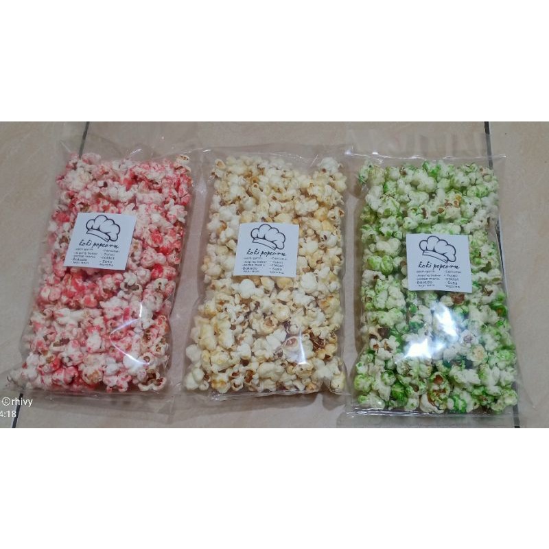 

Popcorn manis