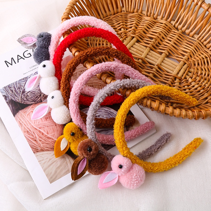 OVERFLOWS.ID BANDO ANAK MOTIF KELINCI / HEADBAND RABBIT HAIRBAND IMPORT MURAH