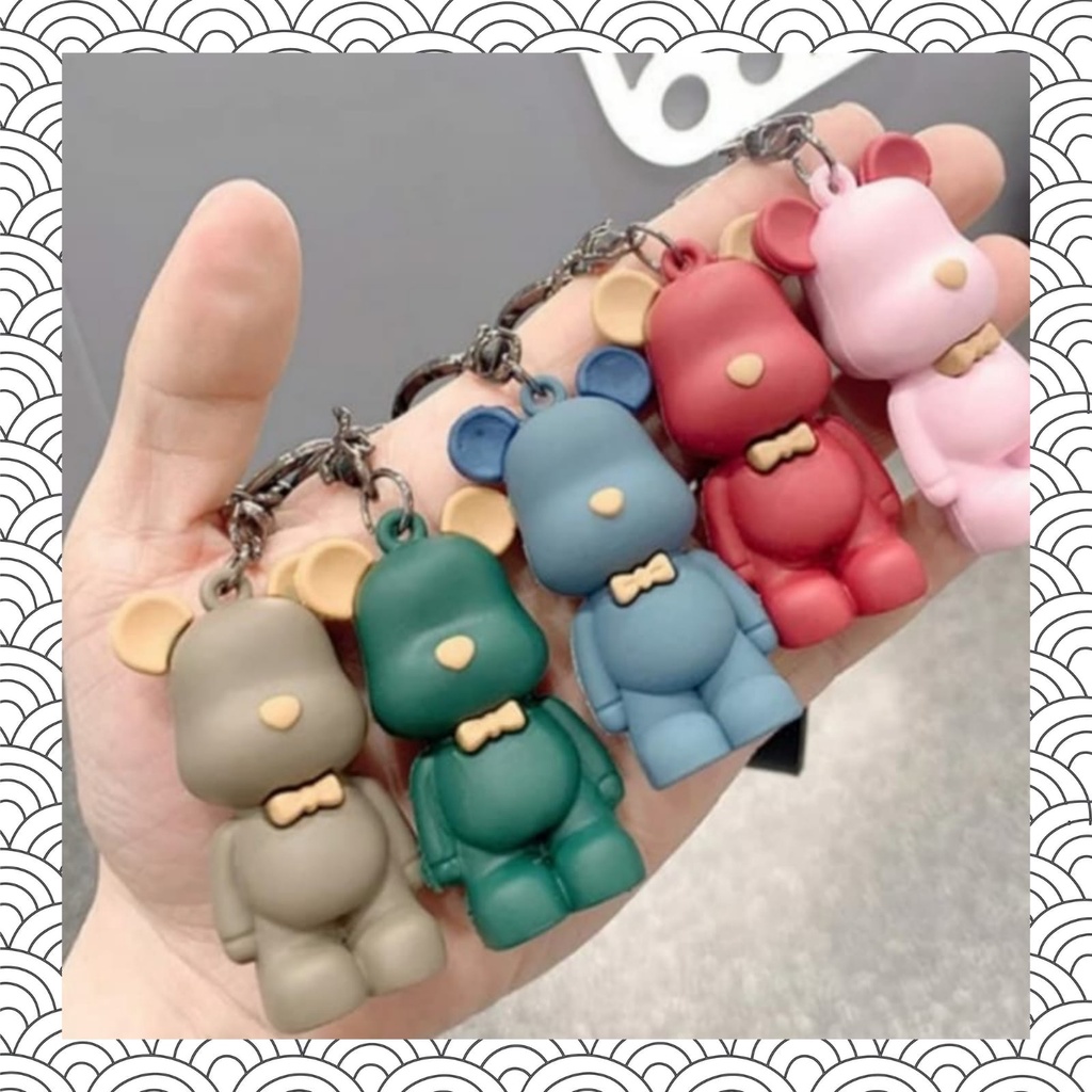 Gantungan Kunci Motor Mobil Cantolan Tas 25 Karakter Beruang Lucu Aksesoris Murah