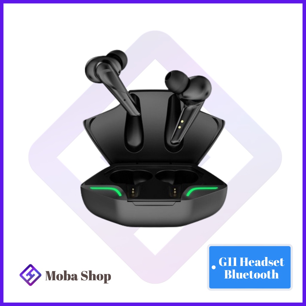 G11 Headset Bluetooth Gaming TWS with Mic 6D Bass Stereo Handset Water Proof Earbud 5.1 Wireless