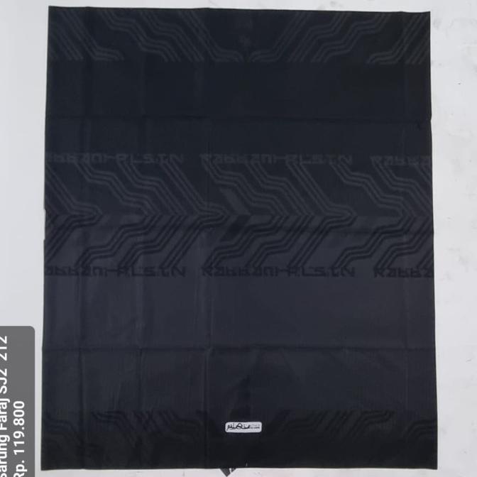 SARUNG RABBANI PALESTINA DEWASA YAKUB HITAM BLACK / BIRU DONGKER NAVY