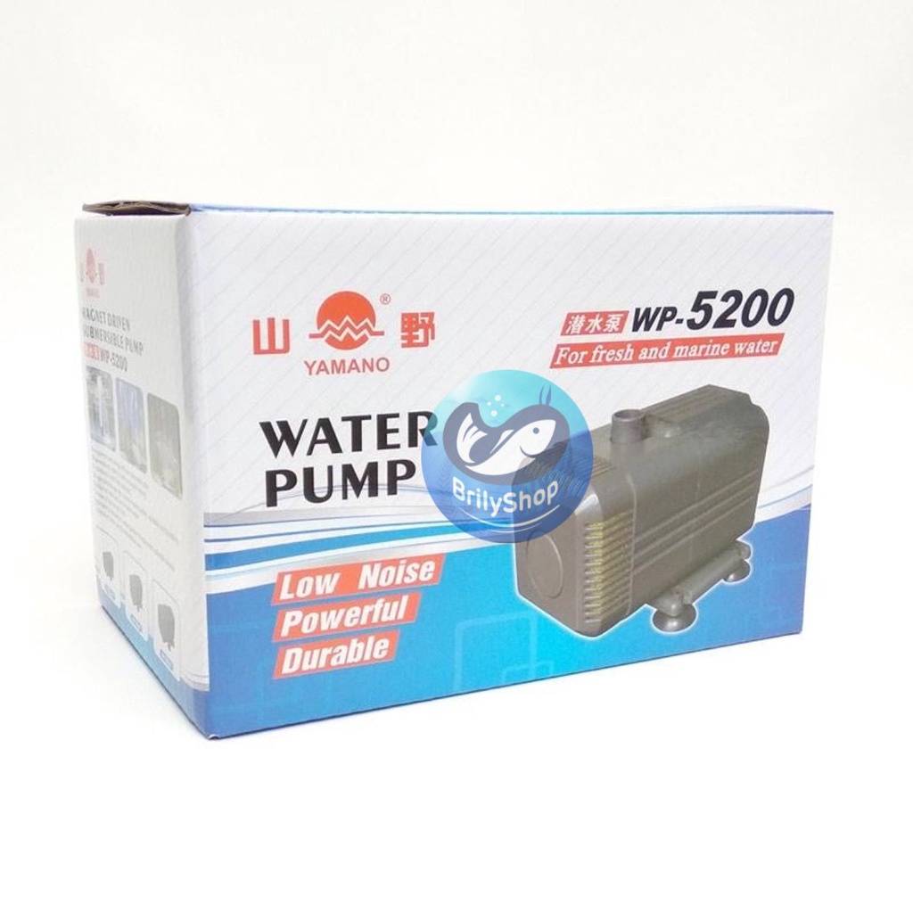 Yamano Wp 5200 Wp-5200 Pompa Aquarium Pompa Kolam Pompa Hidroponik