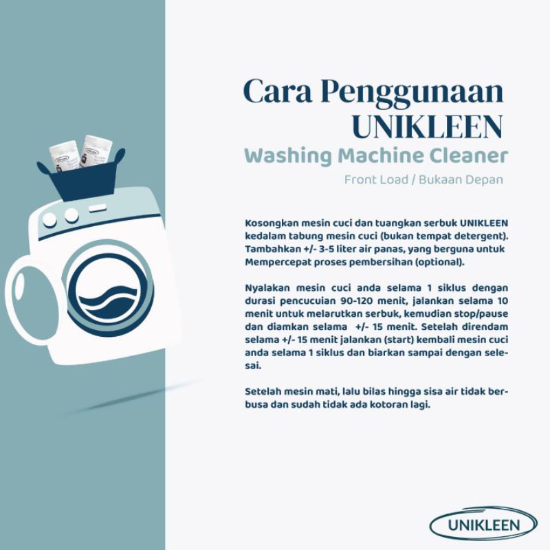 pembersih mesin cuci / washing machine clean / detergen mesin cuci ampuh