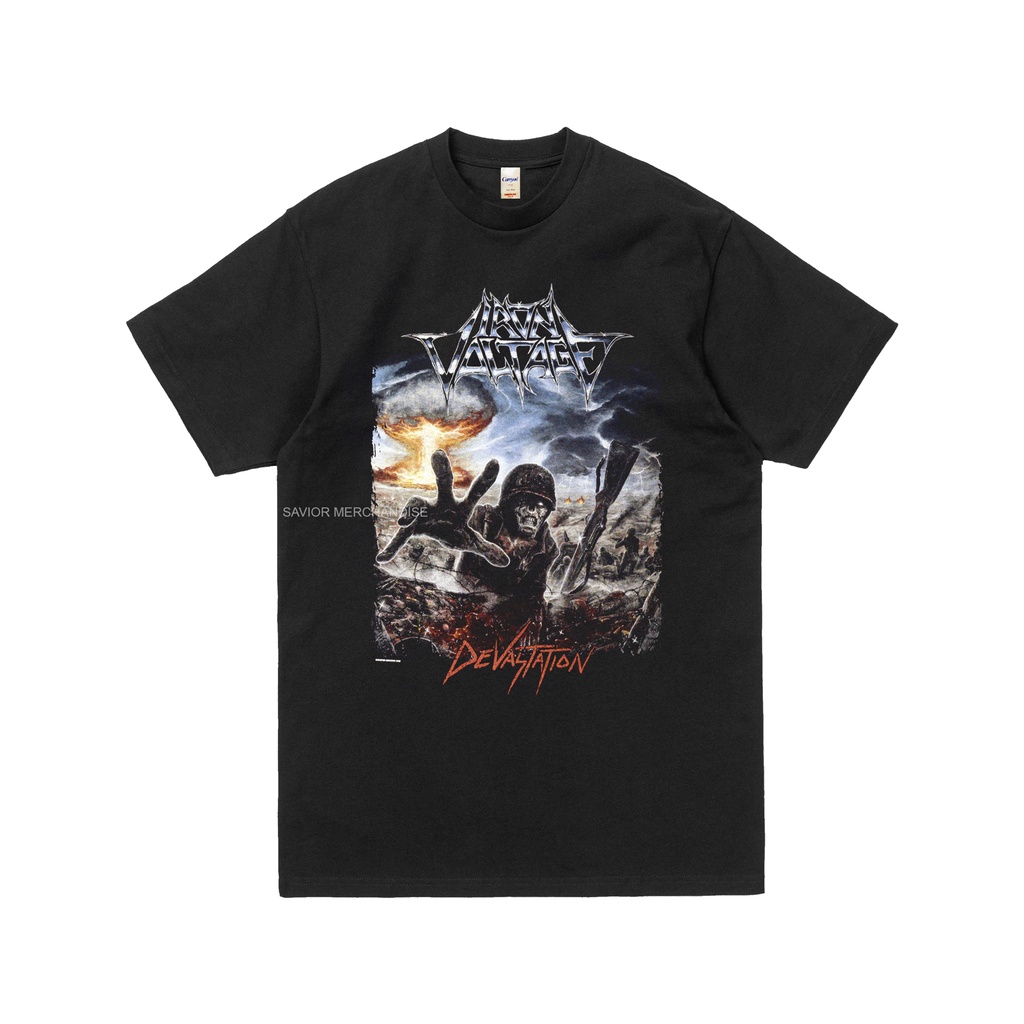 Ready Stock - Tshirt Iron Voltage - Devastation