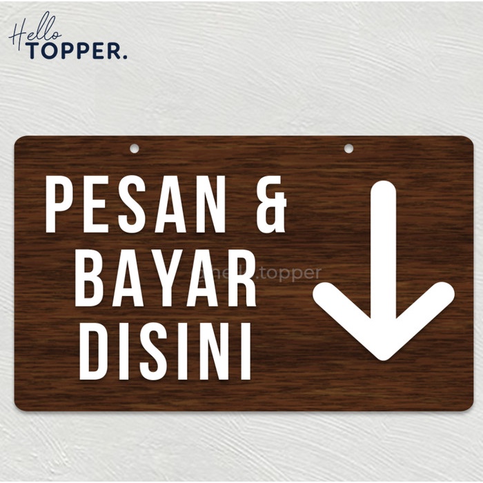 

PESAN & BAYAR DISINI SIGN UNIK KAYU SIGNAGE KAYU RESTO PAPAN KAYU